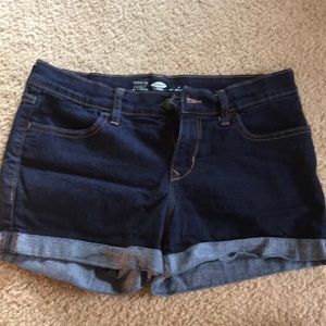 Dark wash Jean shorts